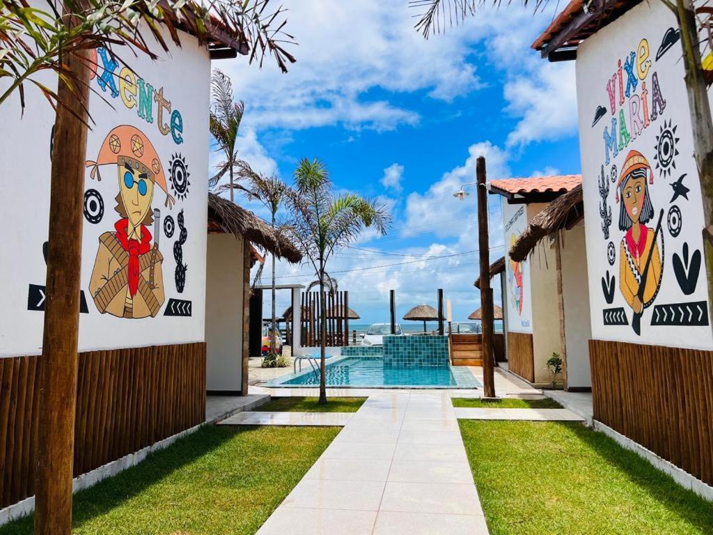Flats Villas Litoral Sul - Praia Pontal Do Peba - Piacabucu - Al Zewnętrze zdjęcie
